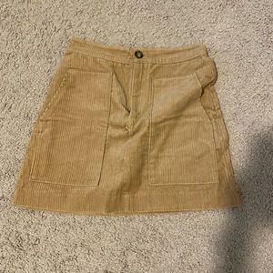H&M corduroy skirt